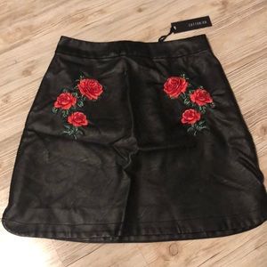 Cotton On faux leather skirt